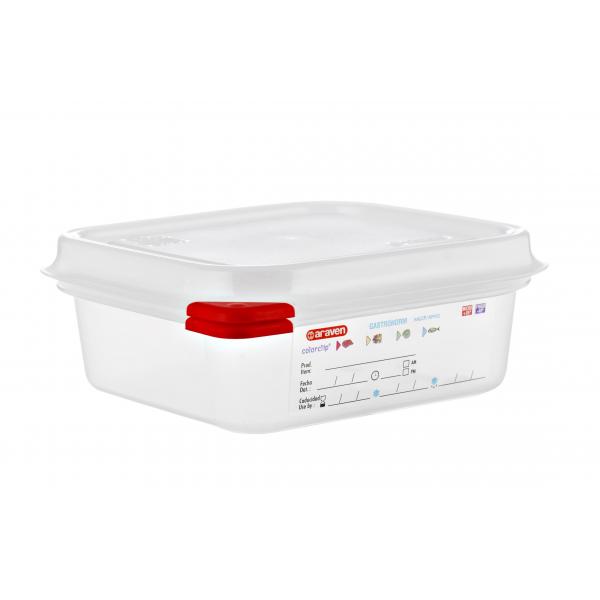 Araven Accessible Container Food Storage Organisation 16L GN 2 Plastic 3 
