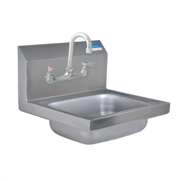 Hand Sink Wall Mount 14 Wide X 10 Front To Back X 5 Deep Bowl