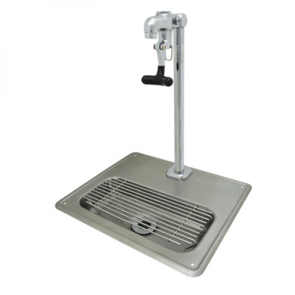Glass Filler Water Station Sink With Faucet Drop In Locking