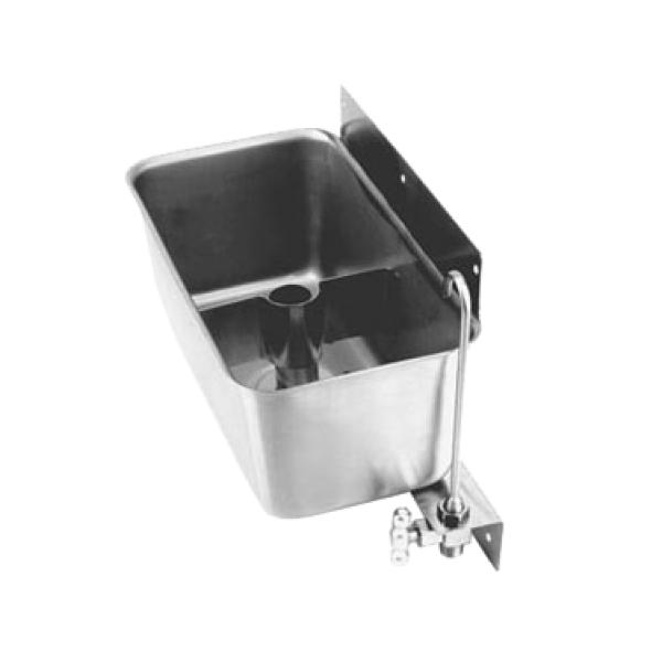 Fmp 117 1060 Dipper Well Side Mounted 11 W X 4 H Includes Stainless Steel Shut Off Valve Overflow Tube