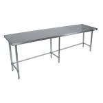 18-Gauge Stainless Steel Work Tables w/ Open Base image
