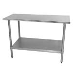 18-Gauge Stainless Steel Work Tables w/ Undershelf image