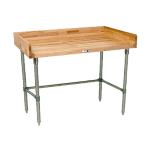 Bakers Wood-Top Work Tables w/ Open Base image