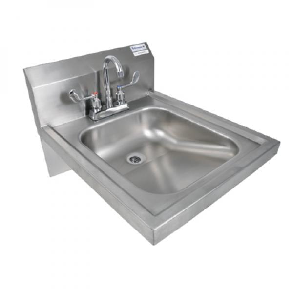 Bk Resources Commercial Bar Hand Sink Faucet 4 Wall Mount 8 Spout
