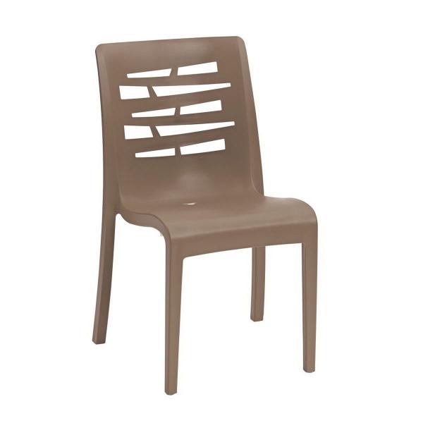 Essenza Stacking Chair Designed For, Molded Resin Outdoor Furniture