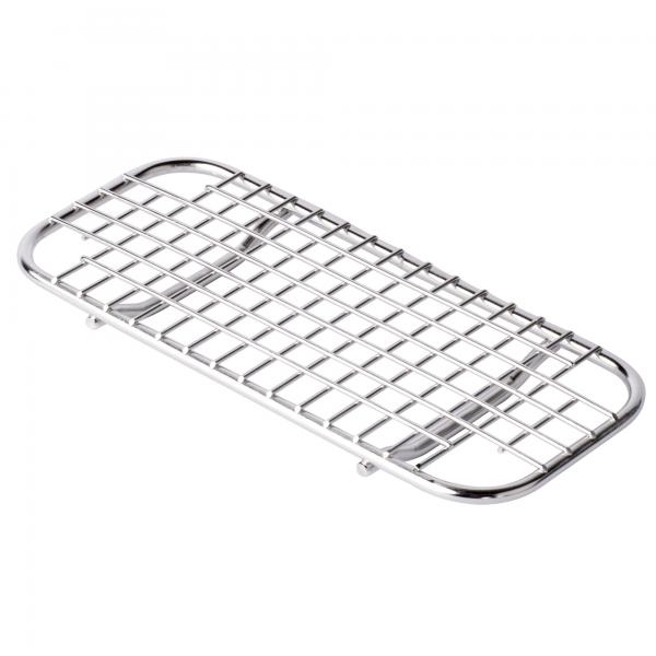 Full-Size Update International PG-10 Steam Table Pan Wire Grate Chrome Plated 