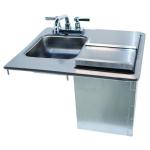 Advance Tabco Drop In Hand Sinks With Ice Bin image