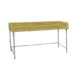 Advance Tabco Bakers Wood Top Work Tables With Open Base image