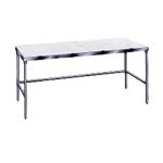 Advance Tabco Flat Poly Top Work Tables With Open Base image