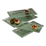 American Metalcraft Glass Serving Trays And Platters image