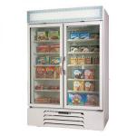 Beverage Air 2 Section Glass Door Merchandiser Freezers image