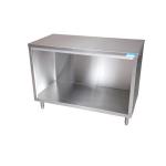 BK Resources Stainless Steel Work Tables Open Cabinet Base image