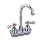 BK Resources Goose Neck Splash Mounted Faucets image