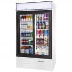 Beverage Air 2 Section Glass Door Merchandiser Refrigerators image