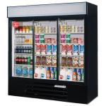 Beverage Air 3 Section Glass Door Merchandiser Refrigerators image