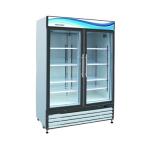 Serv-Ware 2 Section Glass Door Merchandiser Refrigerators image