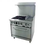 Serv-Ware Restaurant Ranges With Burners And Griddle image