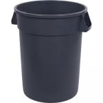 Bronco Waste Container, 32 gallon, 27-3/4"H x 22-3/8" dia. (25-1/2" dia. with handles