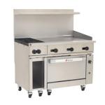 Wolf Restaurant Ranges With Burners And Griddle image